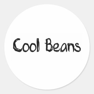 Pegatina Redonda Guay Beans