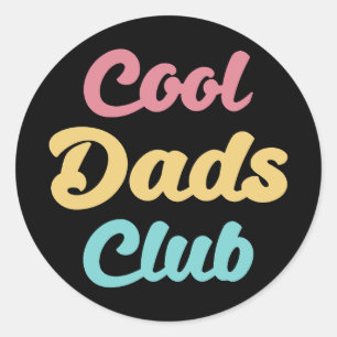 Pegatina Redonda Guay Dads Club II