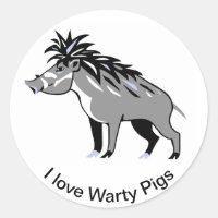 Guay I love Warty PIGS - Animal lover - Nature - -