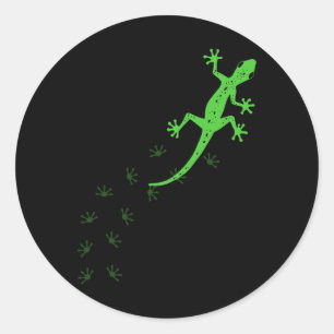 Pegatina Redonda Guay Lizard Design Para Hombres Mujeres Mascota Ge