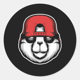 Pegatina Redonda Guay Panda
