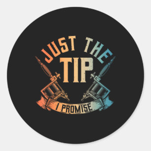 Pegatina Redonda Guay Tattoo Artista Arte Para Hombres Tattooer Tat