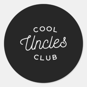 Pegatina Redonda Guay Uncles Club