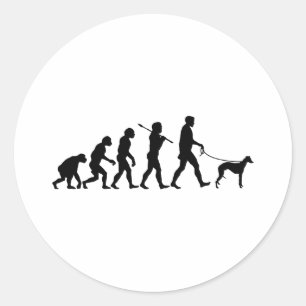 Pegatina Redonda Guión