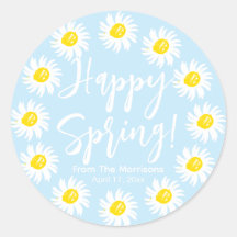 Guión del personalizado del marco de feliz primave