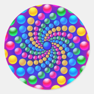 Pegatina Redonda Gumballs