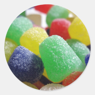 Pegatina Redonda Gumdrop Galore