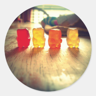 Pegatina Redonda ¡Gummy Gummy Gummy!