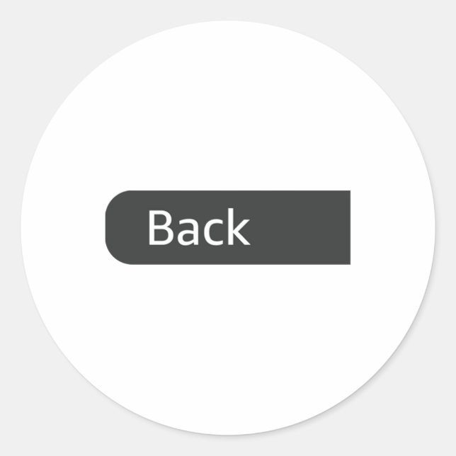 Pegatina Redonda Gym Motivation Funny 0 Fors Given Men's  (Anverso)