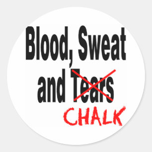 Pegatina Redonda Gymnastics BS&C Front and Back