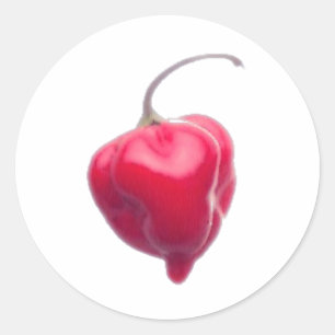 Pegatina Redonda habanero