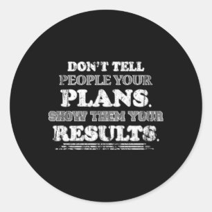 Pegatina Redonda Hacer ejercicio gimnasia gimnasia deportiva Divert