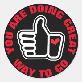 PEGATINA REDONDA HACER GRANDES