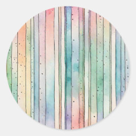 Pegatina Redonda Hacer una fiesta de cumpleaños de deseo