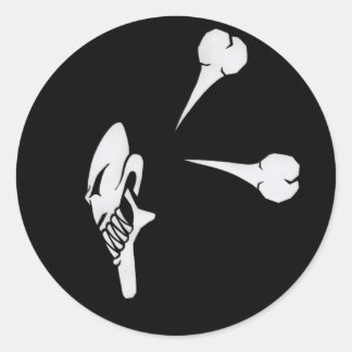 Pegatina Redonda hacker