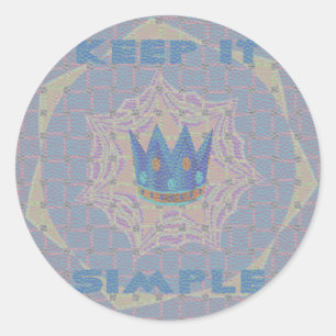 Pegatina Redonda Hakuna matata