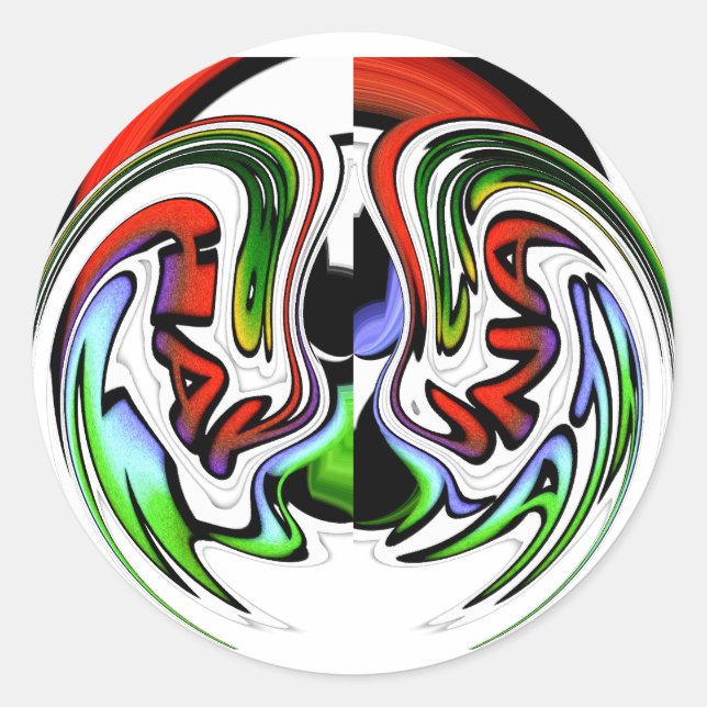 Pegatina Redonda HakunaMatata hakunamatata Regalos (Anverso)