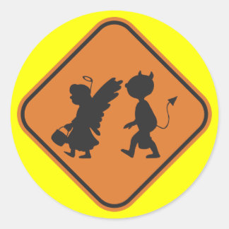 Pegatina Redonda Hallow Crossing