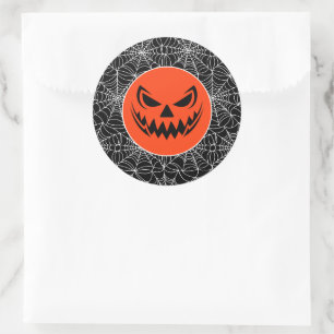 Pegatina Redonda Halloween