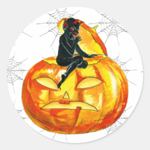 Pegatina Redonda Halloween