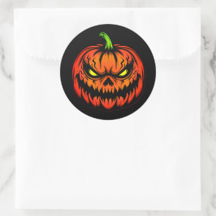 Pegatina Redonda Halloween
