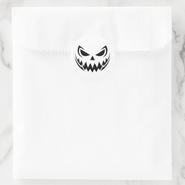 Pegatina Redonda Halloween (Bolso)