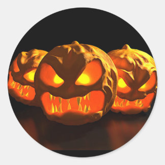 Pegatina Redonda Halloween