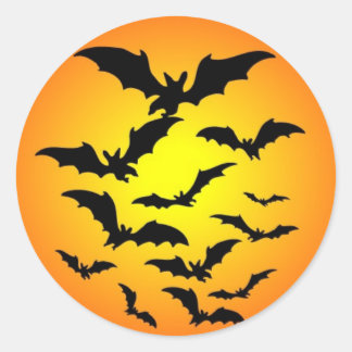 Pegatina Redonda Halloween
