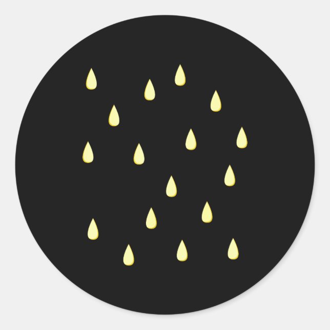 Pegatina Redonda Halloween Costume Strawberry Seed Pattern Funny La (Anverso)