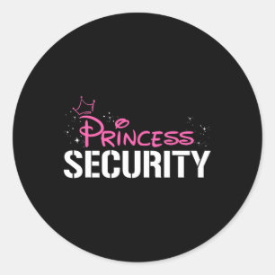 Pegatina Redonda Halloween Dad Mom Daughter Adulto Costume