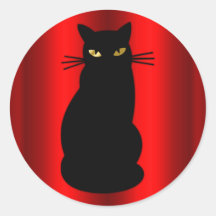 Halloween del gato negro