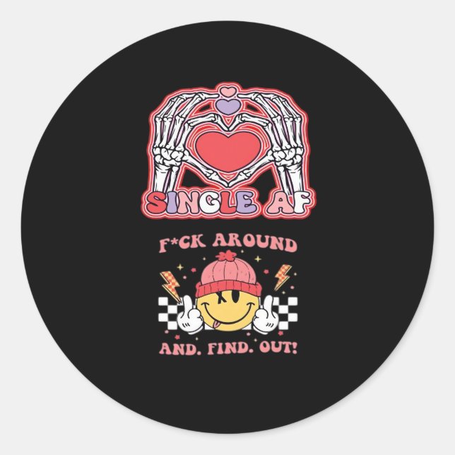 Pegatina Redonda Halloween es divertida - Grabby Ghoul (Anverso)