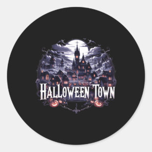 Pegatina Redonda Halloween Halloween
