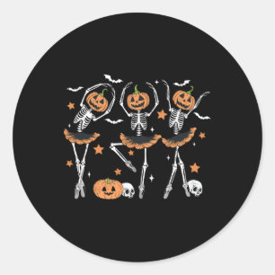 Pegatina Redonda Halloween Halloween Halloween Hombres Mujeres Bo