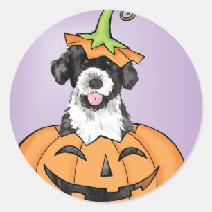 Pegatina Redonda Halloween PWD