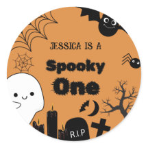 Halloween Sppoky Primera fiesta de cumpleaños