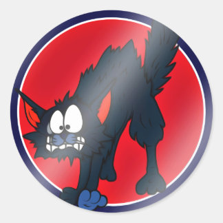 Pegatina Redonda Halloween Sticker