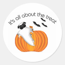 Halloween Volando Fantasma Gracioso Diciendo Calab