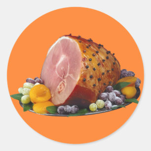 Pegatina Redonda Ham