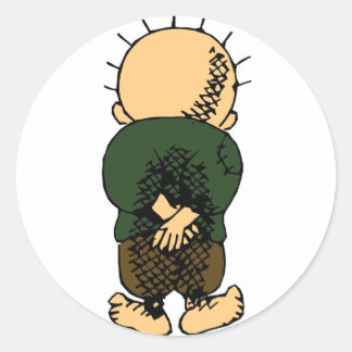 Pegatina Redonda Handalla