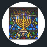 PEGATINA REDONDA HAPPY HANUKKAH<br><div class="desc">FOTO</div>