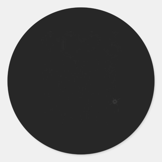 Pegatina Redonda Happy New Year 2026 Fireworks  (Anverso)