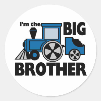Pegatina Redonda Happy Tracks Big Brother