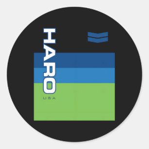 Pegatina Redonda Haro Bmx Jersey