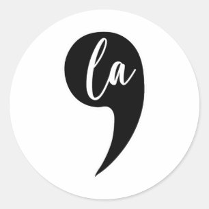 Pegatina Redonda Harris Gráfica divertida elección presidencial