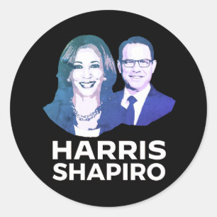 PEGATINA REDONDA HARRIS SHAPIRO