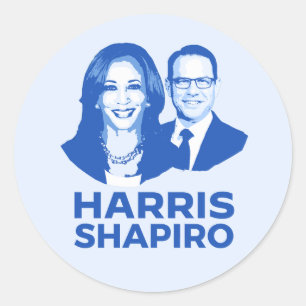 PEGATINA REDONDA HARRIS SHAPIRO