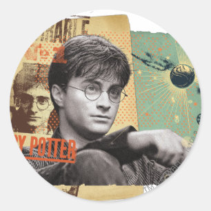 Pegatina Redonda Harry Potter 13