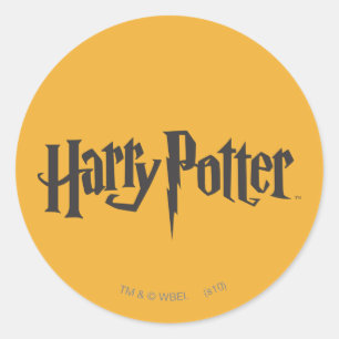 Pegatina Redonda Harry Potter 2