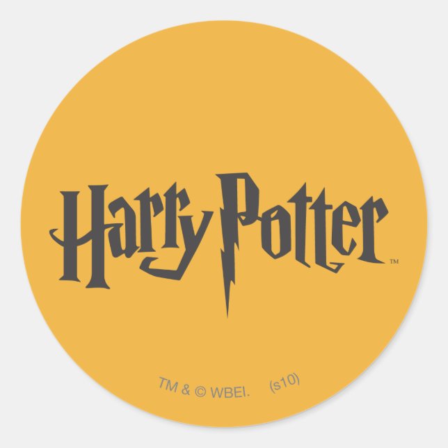 Pegatina Redonda Harry Potter 2 (Anverso)